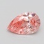 0.70 Ct. Fancy Vivid Pink Pear Lab Grown Diamond