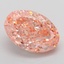 13.10 Ct. Fancy Vivid Pink Oval Lab Grown Diamond
