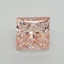 4.08 Ct. Fancy Vivid Pink Princess Lab Grown Diamond