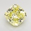 2.08 Ct. Fancy None Yellow Cushion Lab Grown Diamond