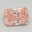 3.02 Ct. Fancy Vivid Pink Radiant Lab Grown Diamond