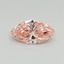 0.34 Ct. Fancy Vivid Pink Marquise Lab Grown Diamond