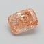 2.34 Ct. Fancy Intense Pinkish Orange Cushion Lab Grown Diamond