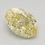 1.10 Ct. Fancy Intense Yellow Oval Lab Grown Diamond