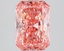 2.77 Ct. Fancy Vivid Pink Radiant Lab Grown Diamond