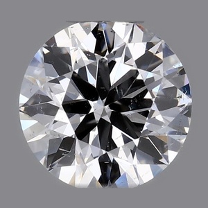Round diamond — real photo