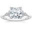 Platinum Luxe Melody Diamond Ring (1/5 ct. tw.), smalltop view