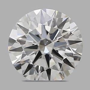 Round diamond — real photo