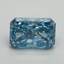 2.08 Ct. Fancy Vivid Blue Radiant Lab Grown Diamond