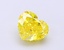 1.18 Ct. Fancy Vivid  Yellow Heart Lab Grown Diamond