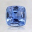 6.6mm Blue Cushion Sapphire