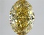 5.58 Ct. Fancy Intense  Yellow Oval Lab Grown Diamond