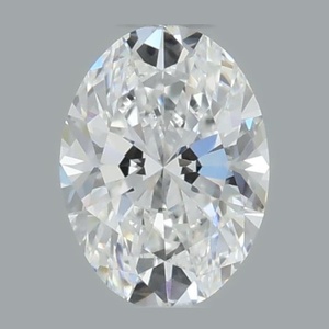Oval diamond — real photo