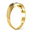 The Terrace Ring, smalltop view on a hand