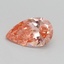 0.53 Ct. Fancy Intense Pink Pear Lab Grown Diamond