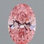 1.45 Ct. Fancy Vivid Pink Oval Lab Grown Diamond
