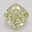 1.06 Ct. Fancy Light Yellow Cushion Diamond