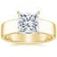 18K Yellow Gold Alden Diamond Ring, smalltop view
