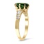 The Ardenia Ring, smalltop view on a hand