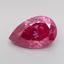 1.55 Ct. Fancy Vivid Pink Pear Lab Grown Diamond