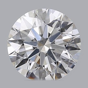 Round diamond — real photo
