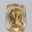 1.53 Ct. Fancy  Brown-Yellow Cushion Diamond