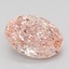 3.05 Ct. Fancy Vivid Pink Oval Lab Grown Diamond