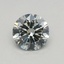0.35 Ct. Fancy Green Round Lab Grown Diamond