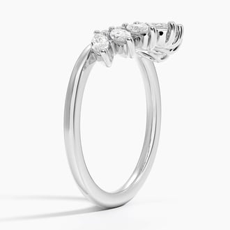Aurora Contour Diamond Ring (1/2 ct. tw.) in Platinum
