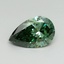 2.05 Ct. Fancy Vivid Pacific Green Pear Lab Grown Diamond
