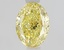 1.06 Ct. Fancy Intense  Yellow Oval Lab Grown Diamond