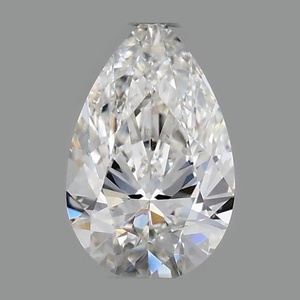 Pear diamond — real photo