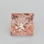 1.50 Ct. Fancy Intense Pink Princess Lab Grown Diamond