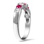 The Cabell Ring, smalltop view on a hand