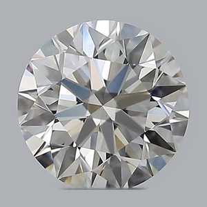 Round diamond — real photo