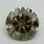 5.10 Ct. Fancy Vivid Green Round Lab Grown Diamond