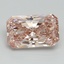 7.17 Ct. Fancy Vivid Pink Radiant Lab Grown Diamond