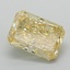 1.04 Ct. Fancy Yellow Radiant Lab Grown Diamond