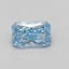 1.08 Ct. Fancy Vivid Blue Radiant Lab Grown Diamond