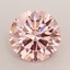 3.04 Ct. Fancy Intense Pink Round Lab Grown Diamond