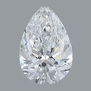 Pear diamond — real photo