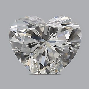 Heart diamond — real photo