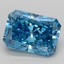 2.21 Ct. Fancy Vivid Blue Radiant Lab Grown Diamond