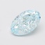 1.78 Ct. Fancy Intense  Blue Oval Lab Grown Diamond