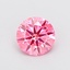 1.05 Ct. Fancy Vivid  Pink Round Lab Grown Diamond