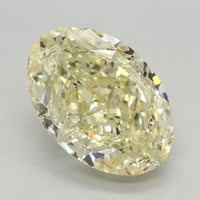 2.05 Ct. Fancy Intense Yellow Oval Lab Grown Diamond