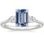 Platinum Adorned Opera Three Stone Diamond Ring (1/2 ct. tw.), smalltop view
