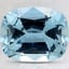 11.4x9.2mm Cushion Premium Aquamarine