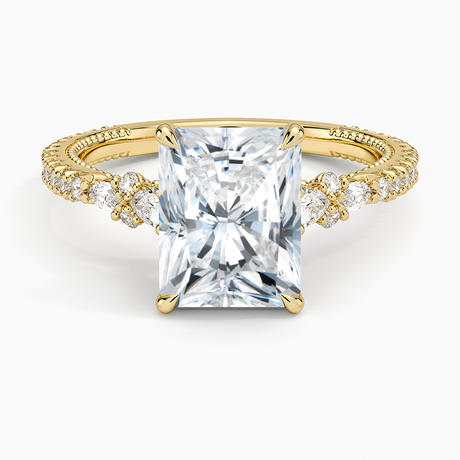 18K Yellow Gold Primrose Diamond Ring
