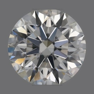 Round diamond — real photo